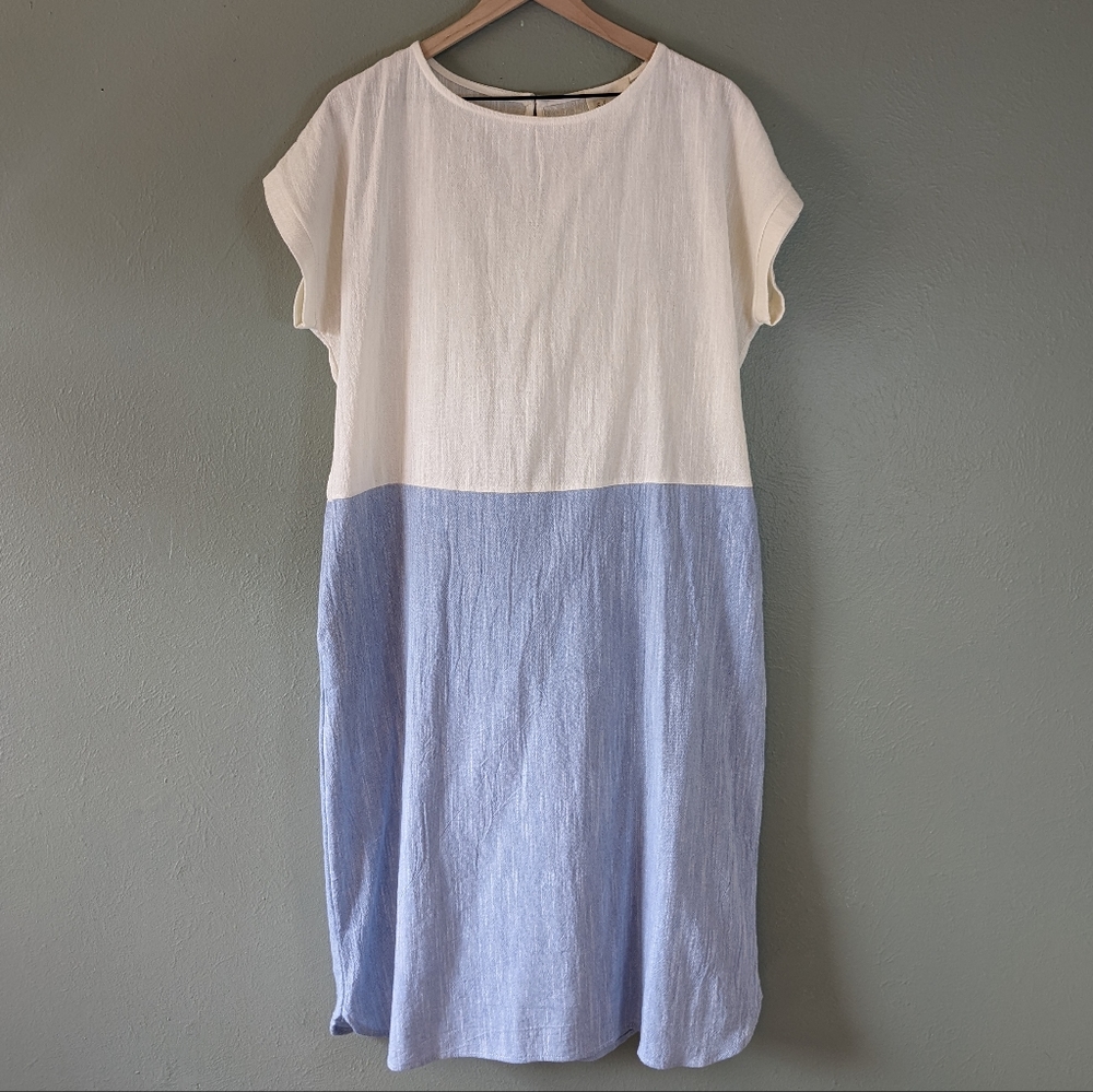 Ella Mara Colorblock Cotton Dress